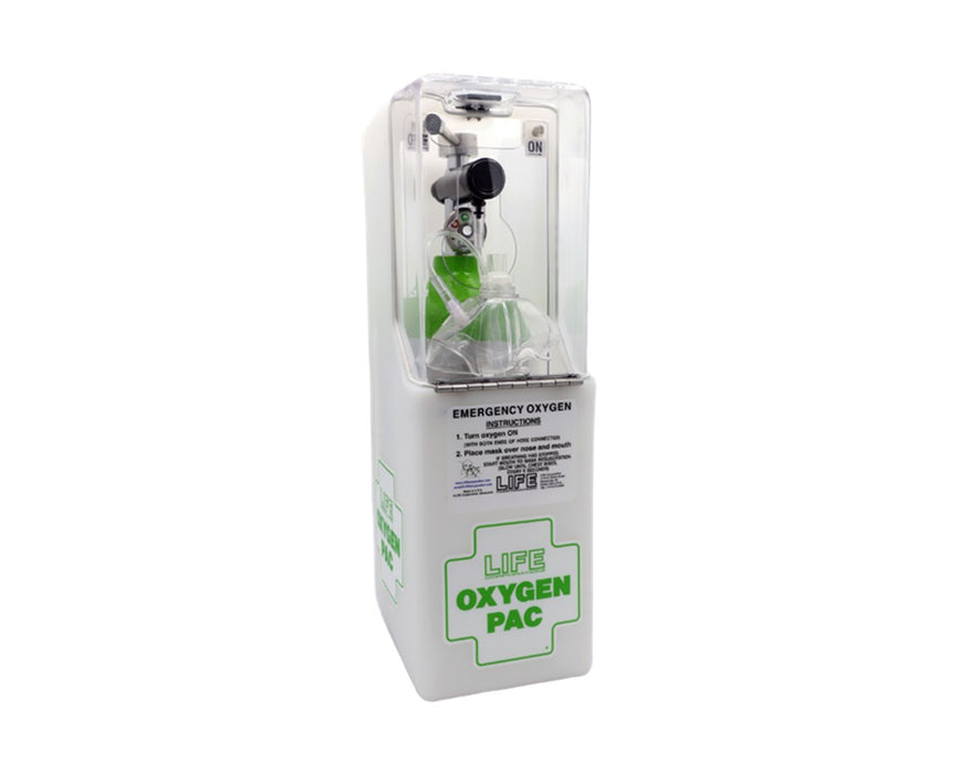 OxygenPac Emergency Oxygen Unit - 6 and 12 LPM - Two Fixed Settings