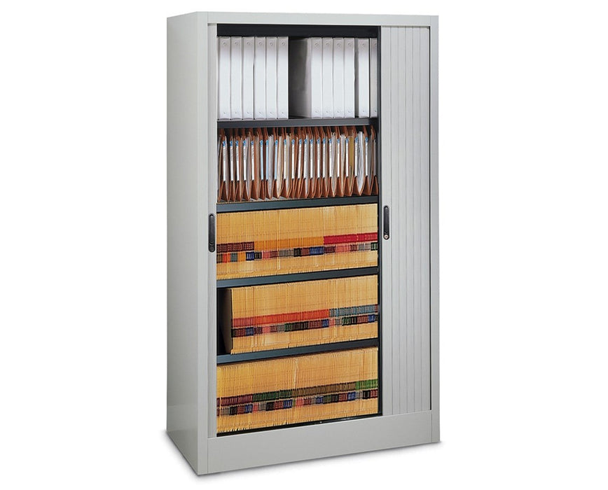 File Harbor Unit with Horizontal Retractable Door - 5 Tier