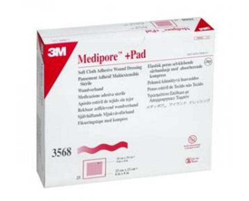 Medipore +Pad Soft Cloth Adhesive Wound Dressing