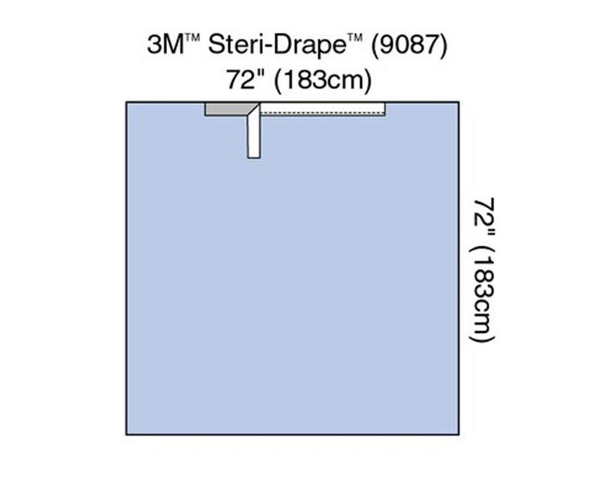Steri-Drape Adhesive Drape Sheet 72" x 72", 50/Case