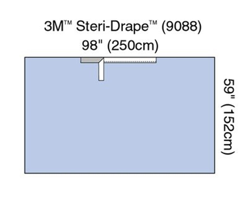 Steri-Drape Adhesive Drape Sheet 98" x 59", 50/Case
