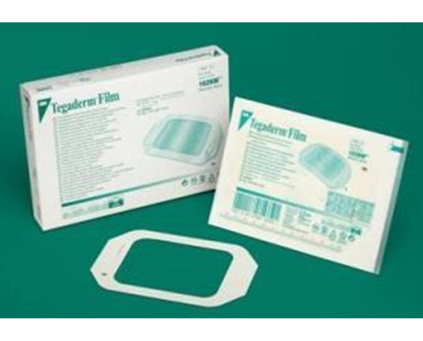 Tegaderm Transparent Film Dressing 4" x 4¾", 10/bx