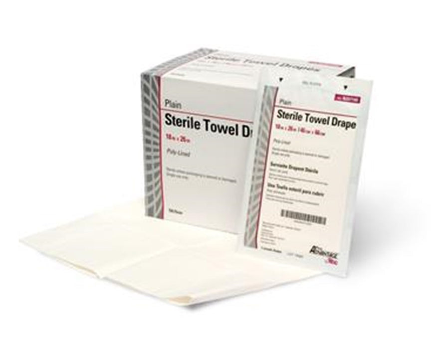 Sterile Towel Drapes - 18" x 26", Plain - 300/ Case