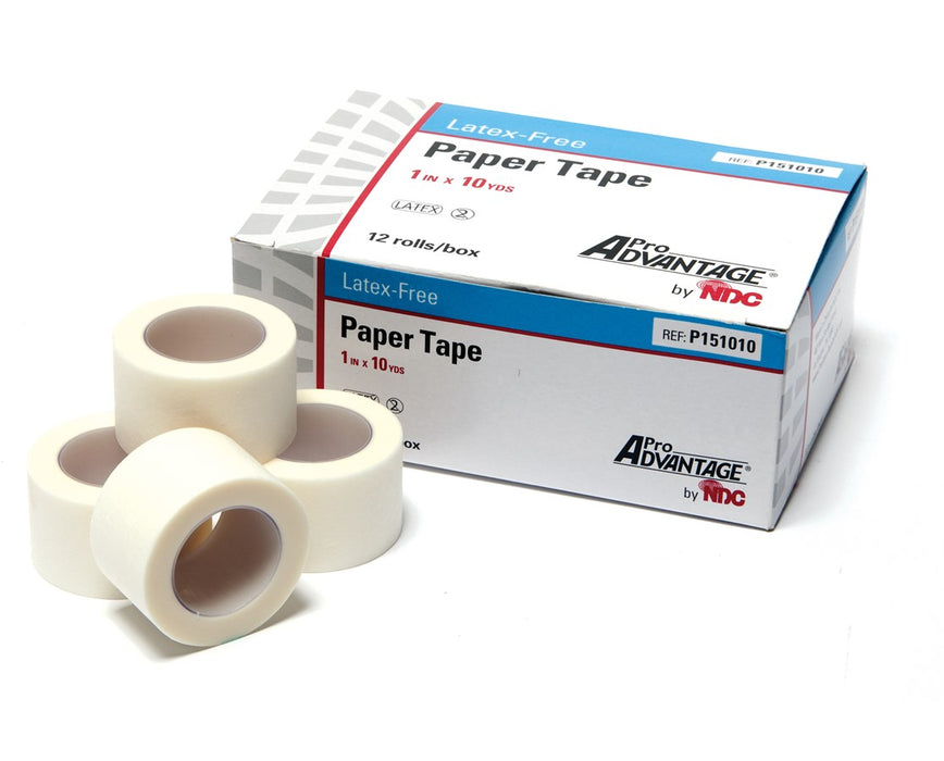 Paper Surgical Tape 1" x 10 yds, 12/ Box