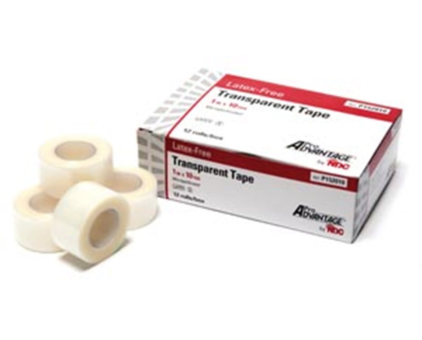 Transparent Surgical Tape 0.5" x 10 yards, 288/ Case