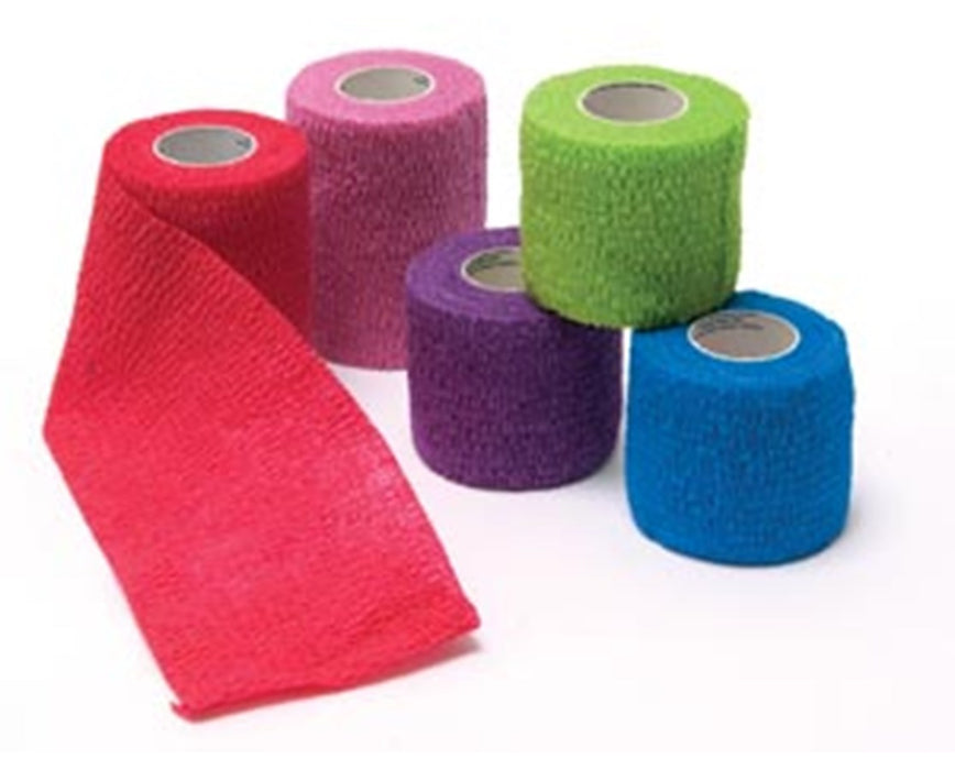Cohesive Bandage, Assorted Colors - 24/bx