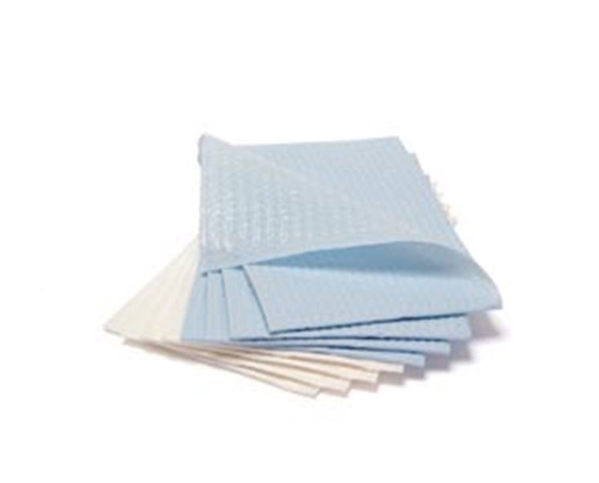Professional Towel 2-Ply, Tissue/Poly, 13"x18" - 500/cs