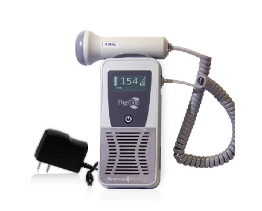 DigiDop 701 Handheld Obstetric Doppler - Rechargeable, 2MHz Obstetrical Probe