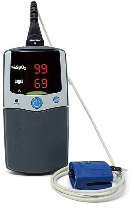 Palmsat 2500A Pulse Oximeter Monitor with Alarm
