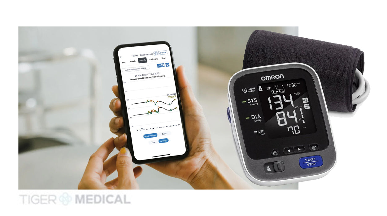 10 Upper Arm Blood Pressure Monitor with BlueTooth (10/Case)