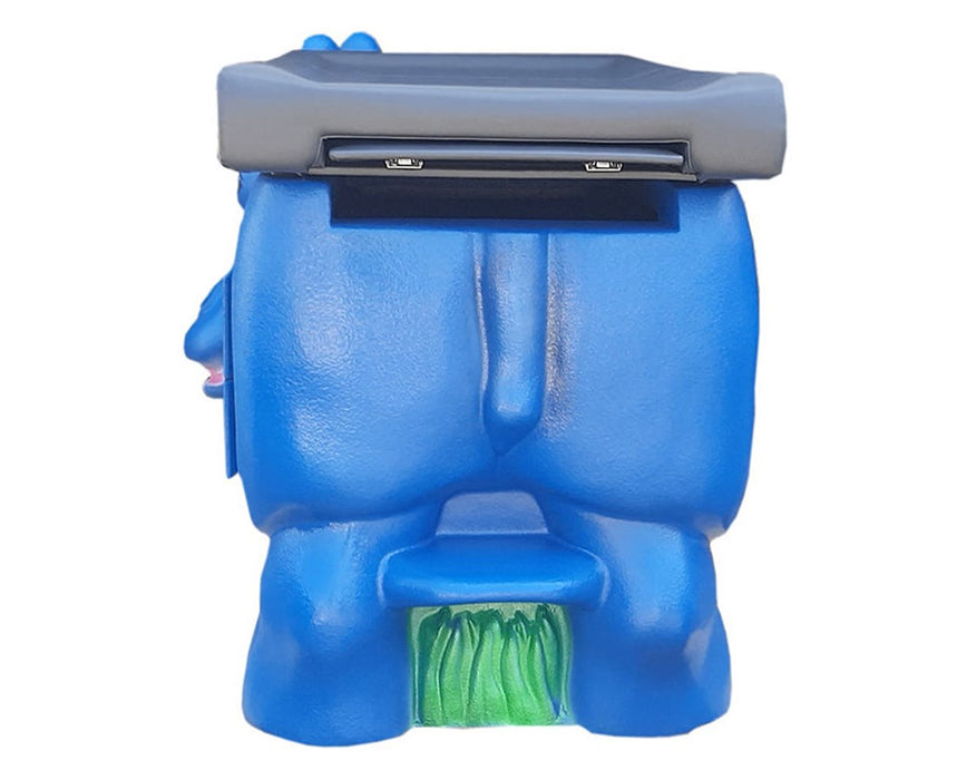 Pediatric Exam Table w/ Adjustable Back & Drawers, Zoopal Hippo