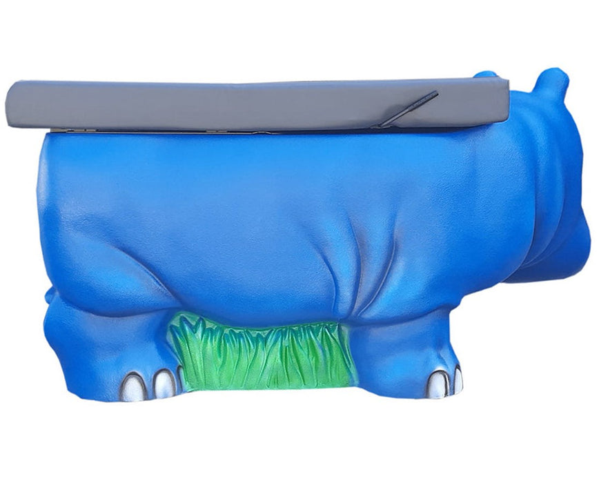 Pediatric Exam Table w/ Adjustable Back & Drawers, Zoopal Hippo