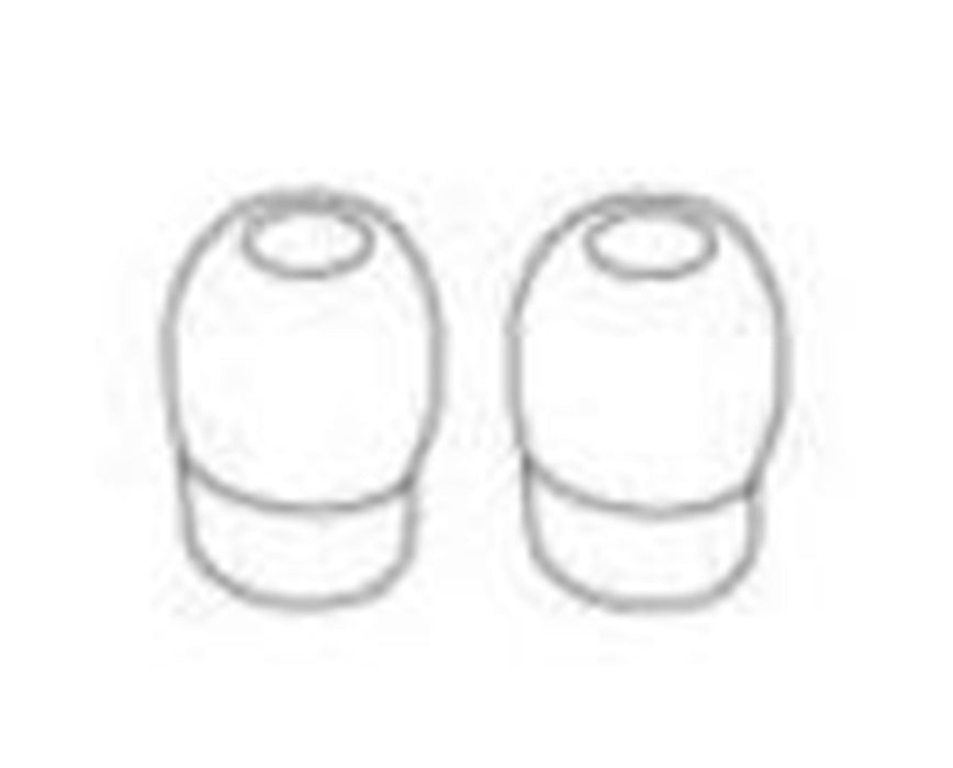 White Ear Tips for Duplex de luxe, Anestophon, & Tristar Stethoscopes, Pack of 10