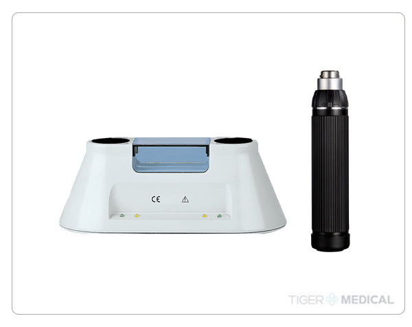 Ri-scope L Desk Charger Diagnostic Set - Otoscope L1 LED / Ophthalmoscope L1 Xenon