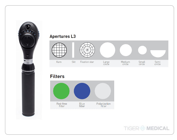 Ri-scope L Otoscope / Ophthalmoscope Diagnostic Set