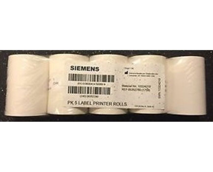 Label Printer Paper for Clinitek Status Connect System, 5/pkg