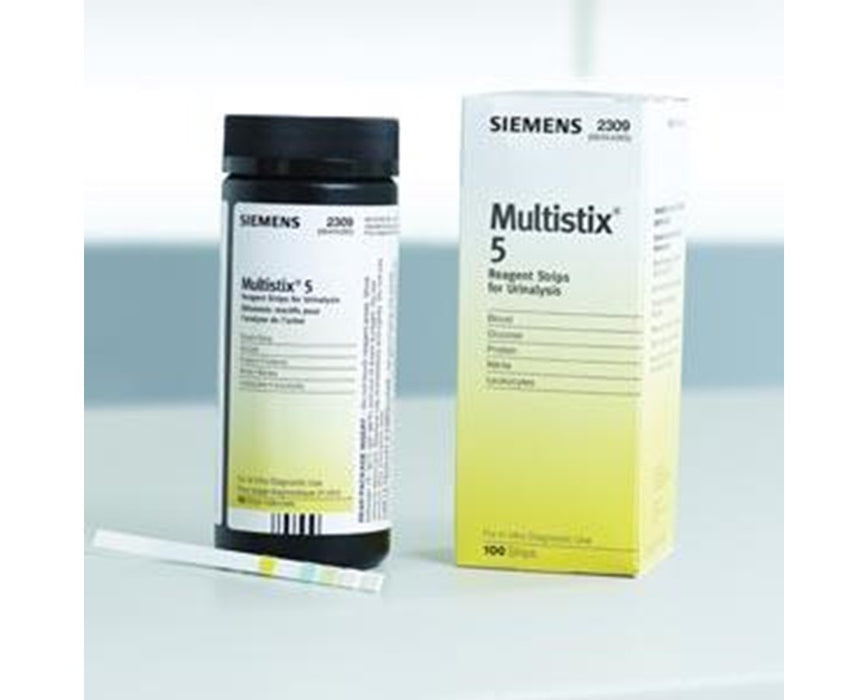 Multistix 5 Reagent Strips - 100/btl