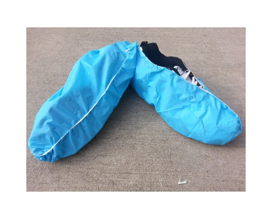 Blue Anti-Skid Polyethylene Shoe Covers Size - regular
