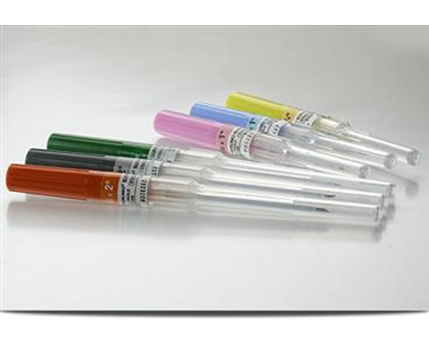SURFLO ETFE I.V. Catheters, 20G x 1 1/4", Pink - 200/cs