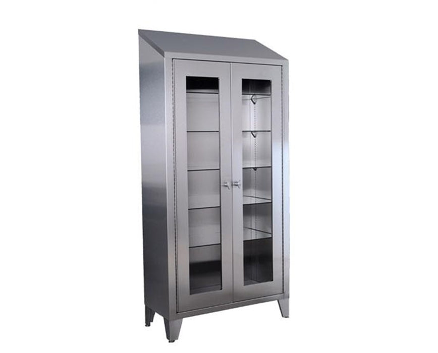 78" Stainless Steel Large Storage Cabinet