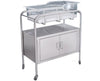 Stainless Steel Bassinet with Doors