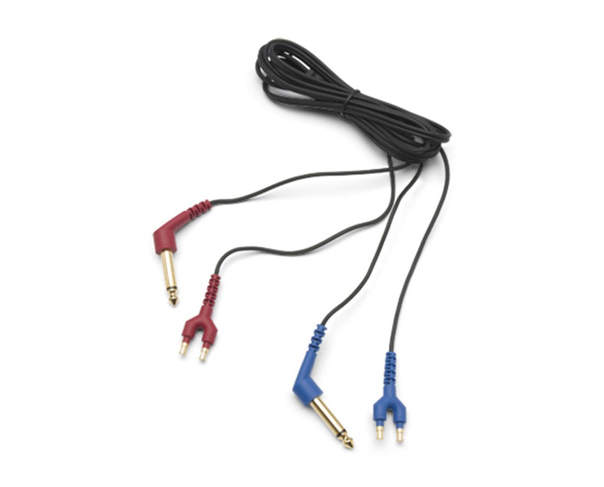 Y-Cord (Two-Plug Shielded) for Welch Allyn AM232, AM282, TM262, and TM286 Audiometric Devices