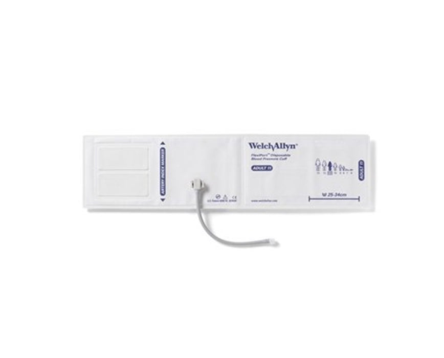 Disposable FlexiPort Blood Pressure Soft Cuff & Connector - 20/bx