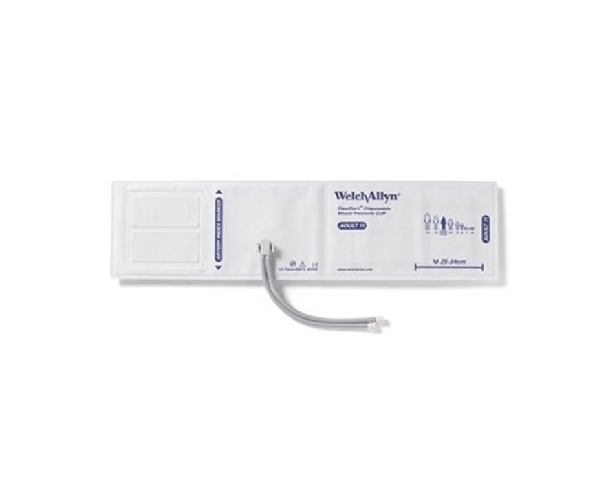 Disposable FlexiPort Blood Pressure Soft Cuff & Connector - 20/bx