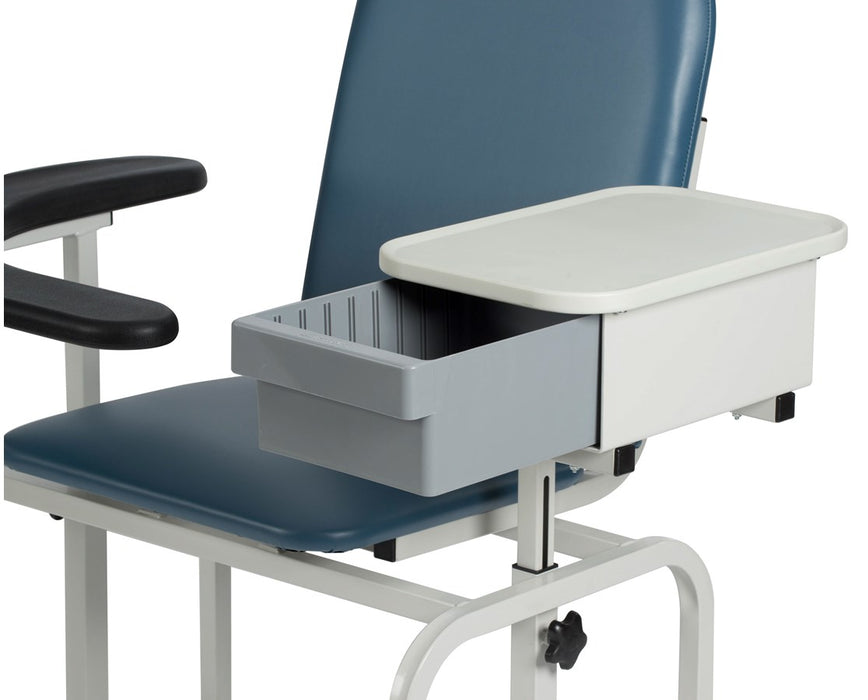 Padded Blood Drawing Chair with Storage Drawer