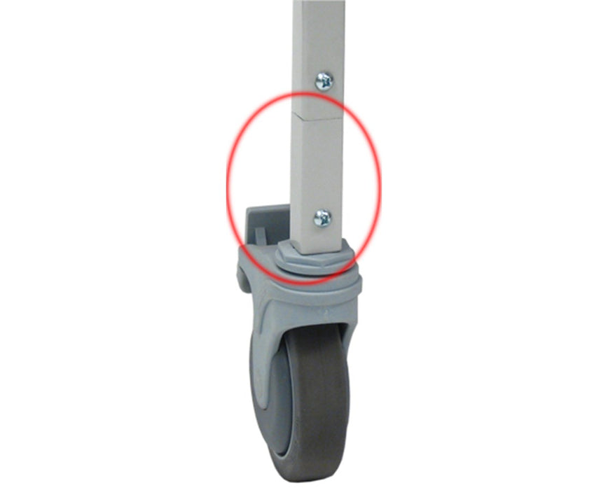 Square Leg Extension for Clinical Recliners