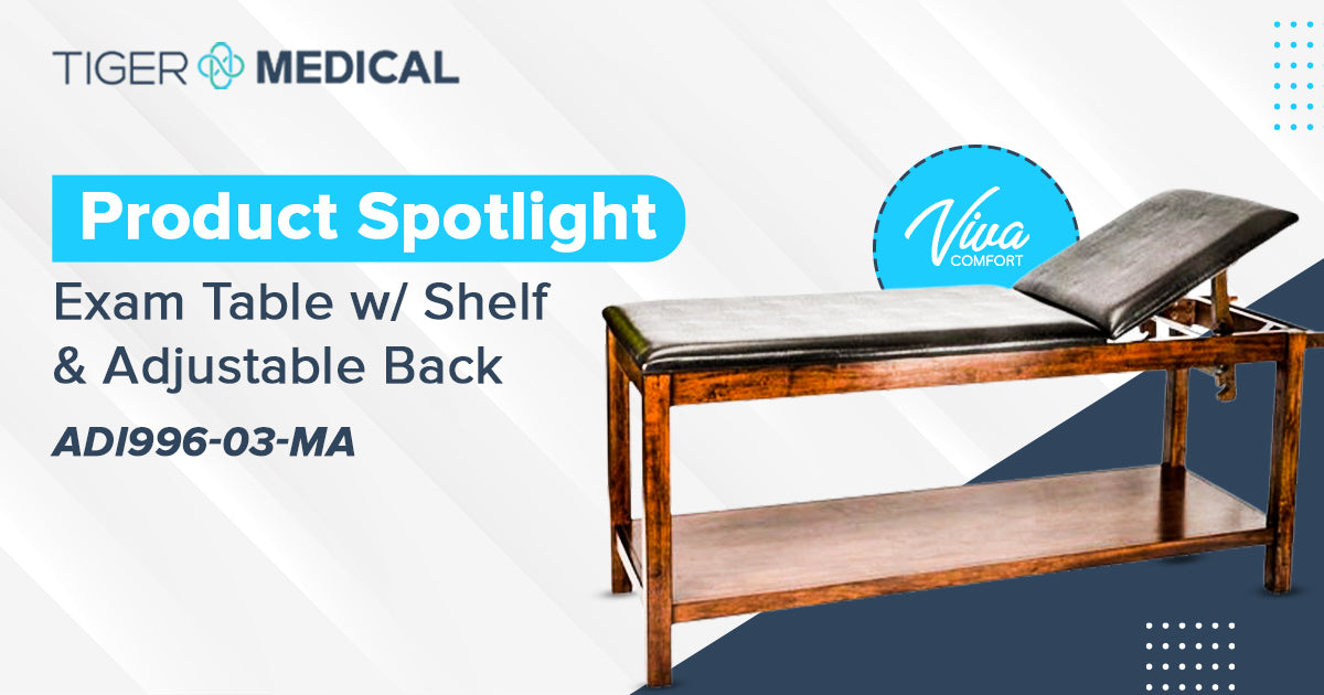 Elevate Your Medical Practice with the Adjustable Wood Treatment Table