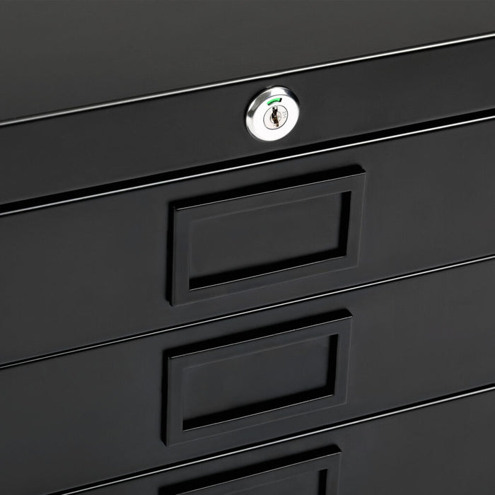 5 Drawer Blueprint Steel Flat File Cabinet