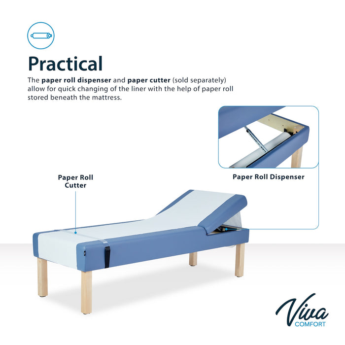 Lucas Recovery Couch w/ Adjustable Headrest & Antimicrobial Upholstery