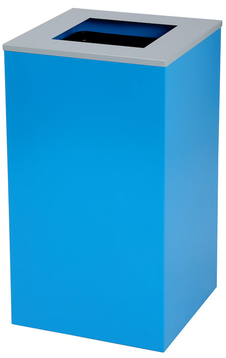 29-Gallon Square Recycling Waste Can
