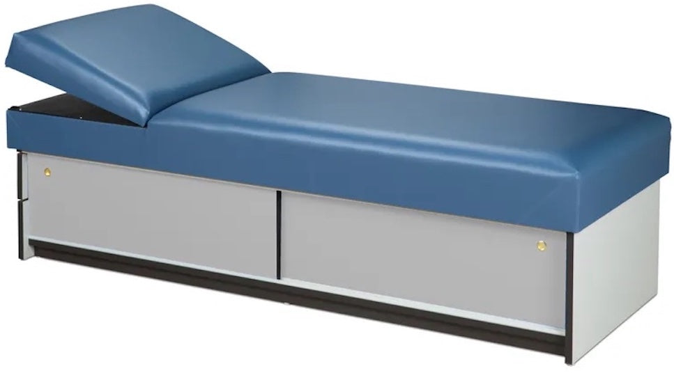 Recovery Couch w/ Sliding Doors. Adjustable Pillow Wedge