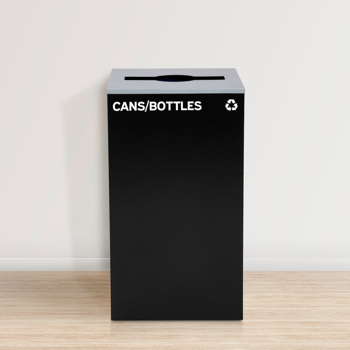 29-Gallon Square Recycling Waste Can