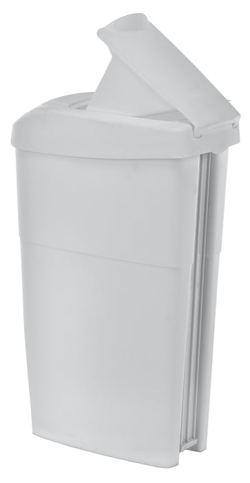 Step-On Napkin Trash Receptacle - White