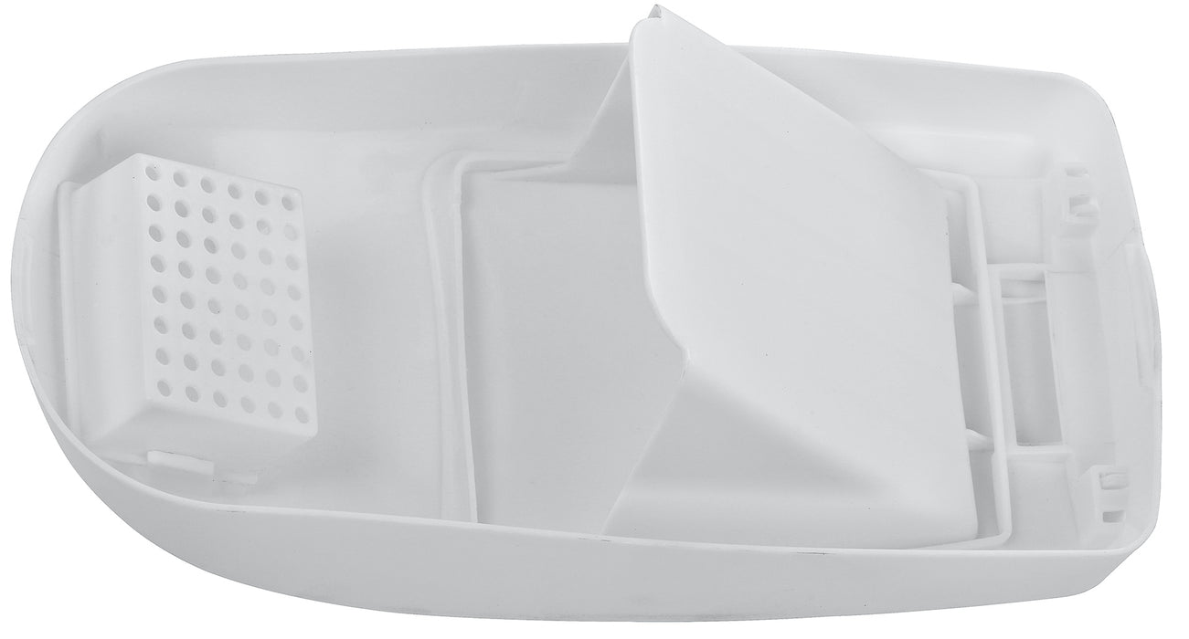 Step-On Napkin Trash Receptacle - White