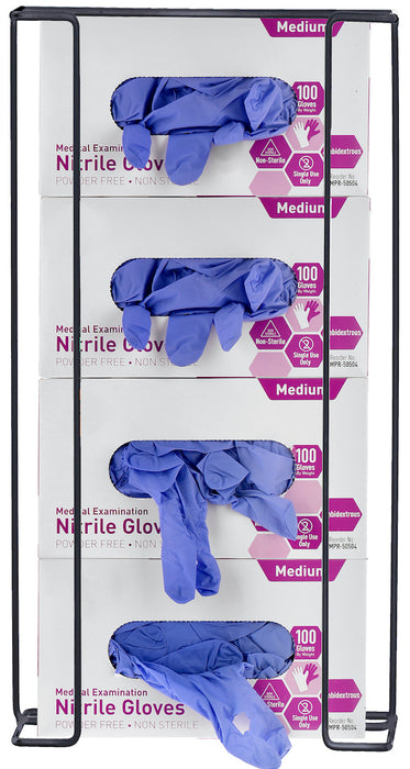 Wire Wall-Mount Glove Dispenser - Quadruple