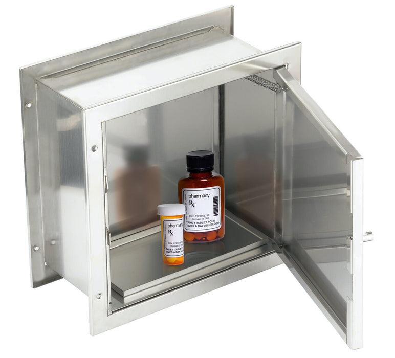 Recessed Specimen Pass-Thru Cabinet