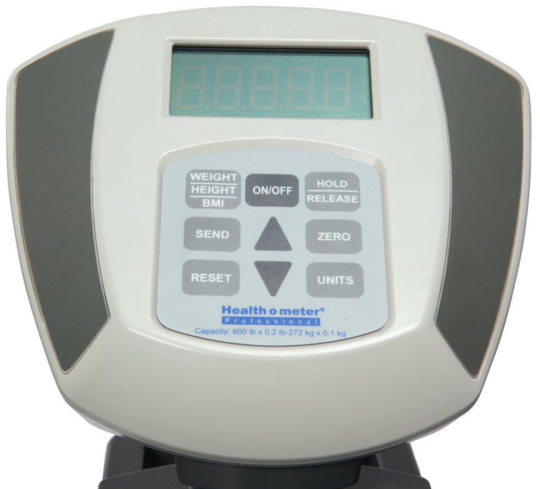 Heavy Duty Eye Level Digital Scale with Integrated Digital Height Rod