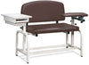 Extra Wide Blood Drawing Chair w/ Flip Arms & Drawer