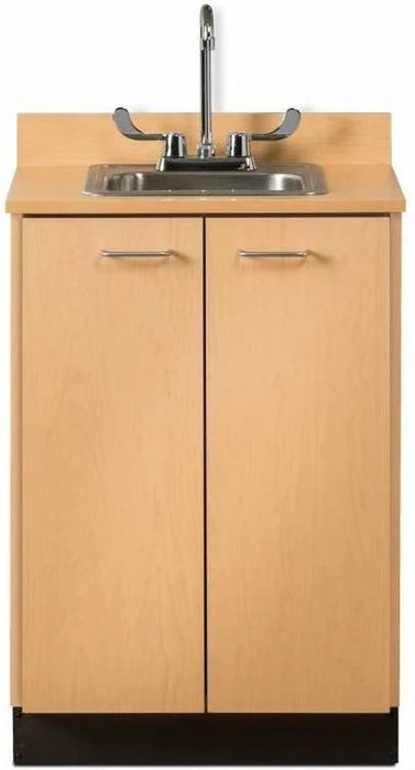 24"W Base Treatment Cabinet w/ 2 Doors and Sink