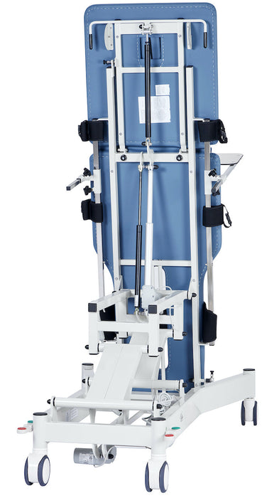 Power Hi-Lo Tilt Table w/ Adjustable Back, Footrest w/ Casters & Antimicrobial Upholstery for Physical Therapy