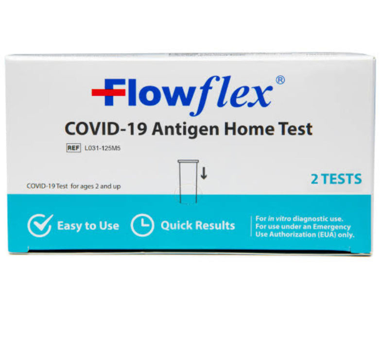 Flowflex Covid-19 Antigen Home Tests (2/bx, 216kt/cs: Total 432/cs)