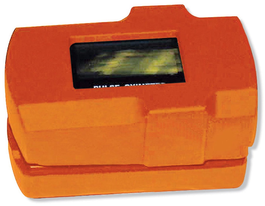 Diagnostix Digital Fingertip Pulse Oximeter w/ Orange Bumper