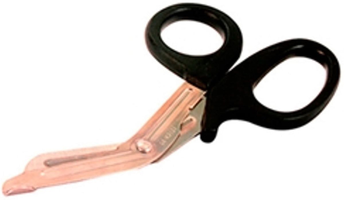 Medicut EMT Shears. 7 1/4". Black (25/bx)