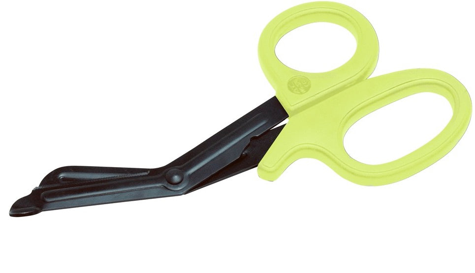 Medicut+ EMT Shears. 7 1/4". Fluoride Coated. Neon Yellow