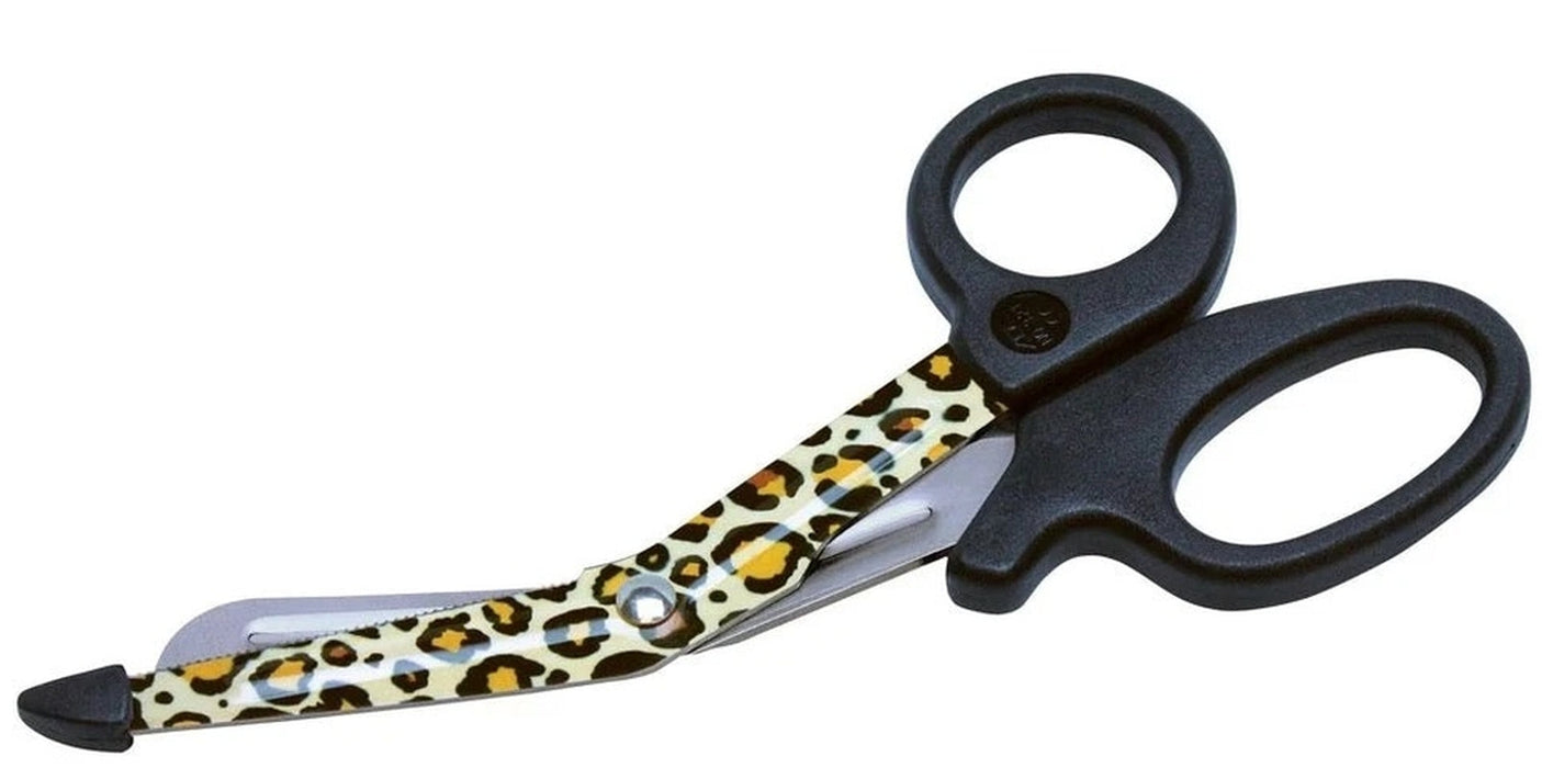 MiniMedicut Nurse Shears. 5 1/2". Cheetah/Black