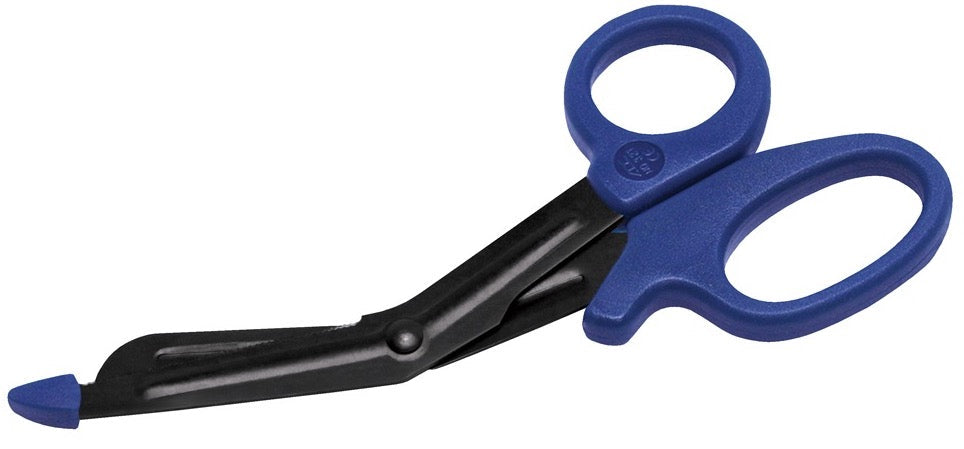 MiniMedicut+ Nurse Shears. 5 1/2". Fluoride Coated. Royal Blue